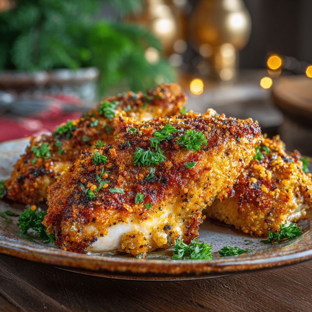 Simple Garlic Parmesan Chicken Recipe - Recipe Image