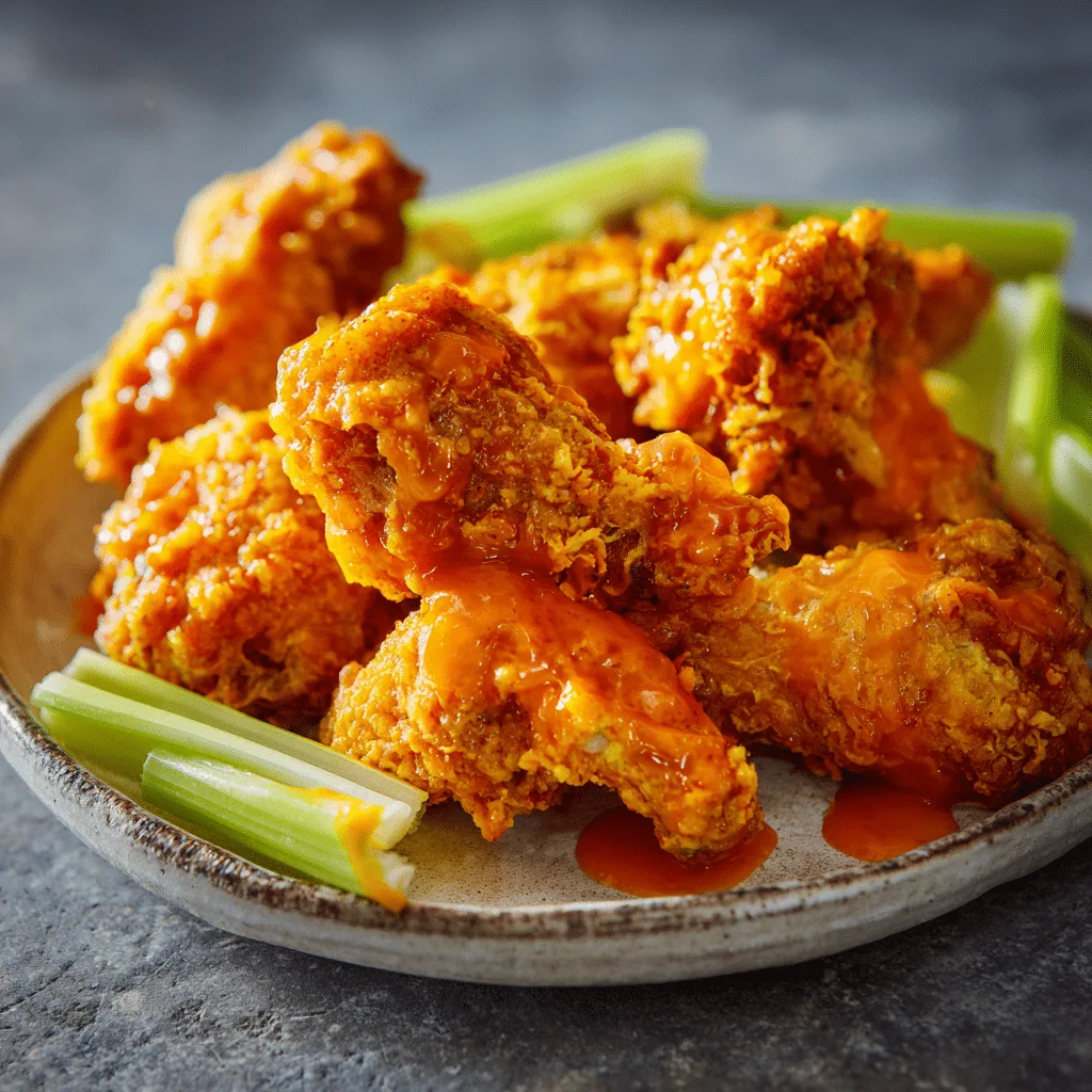 Simple Crispy Buffalo Chicken Recipe - Recipe Image