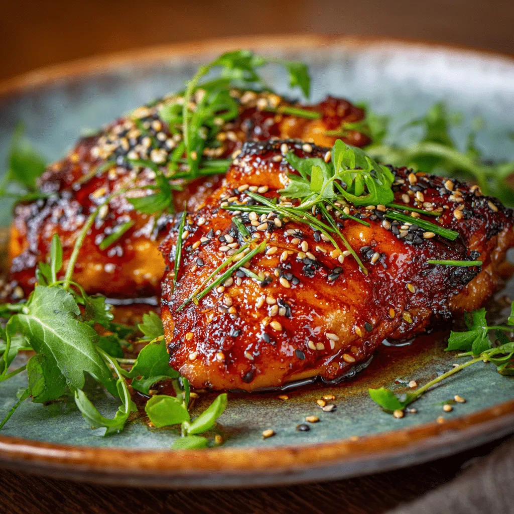 Simple Spicy Sriracha Chicken Recipe - Recipe Image
