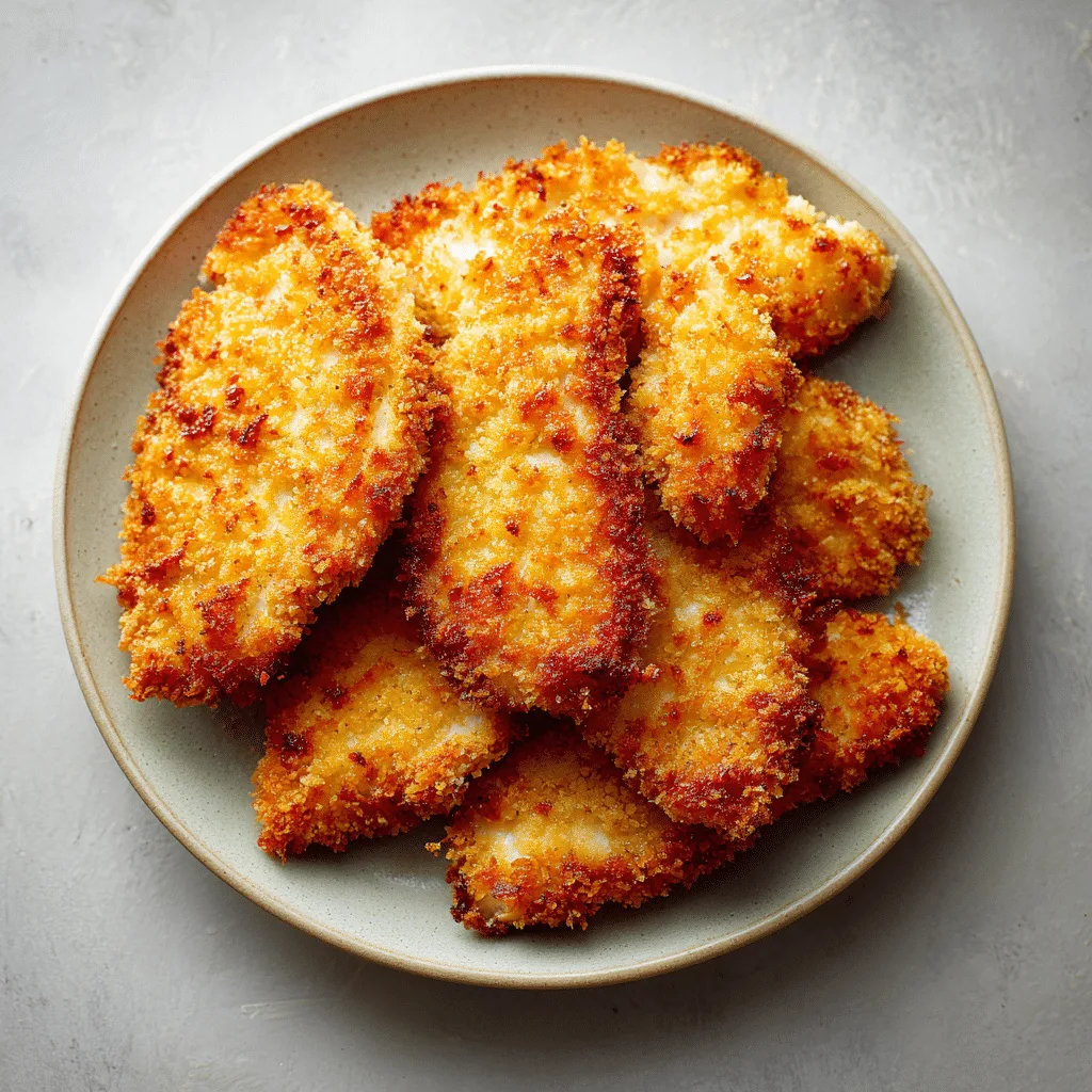 Simple Crispy Panko Chicken Recipe - Recipe Image