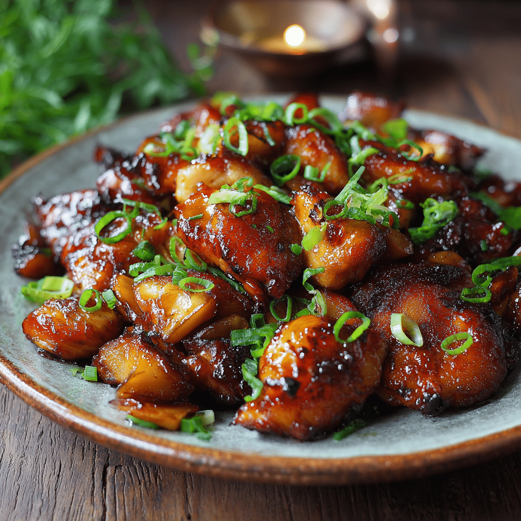 Simple Sweet Ginger Chicken Recipe - Recipe Image