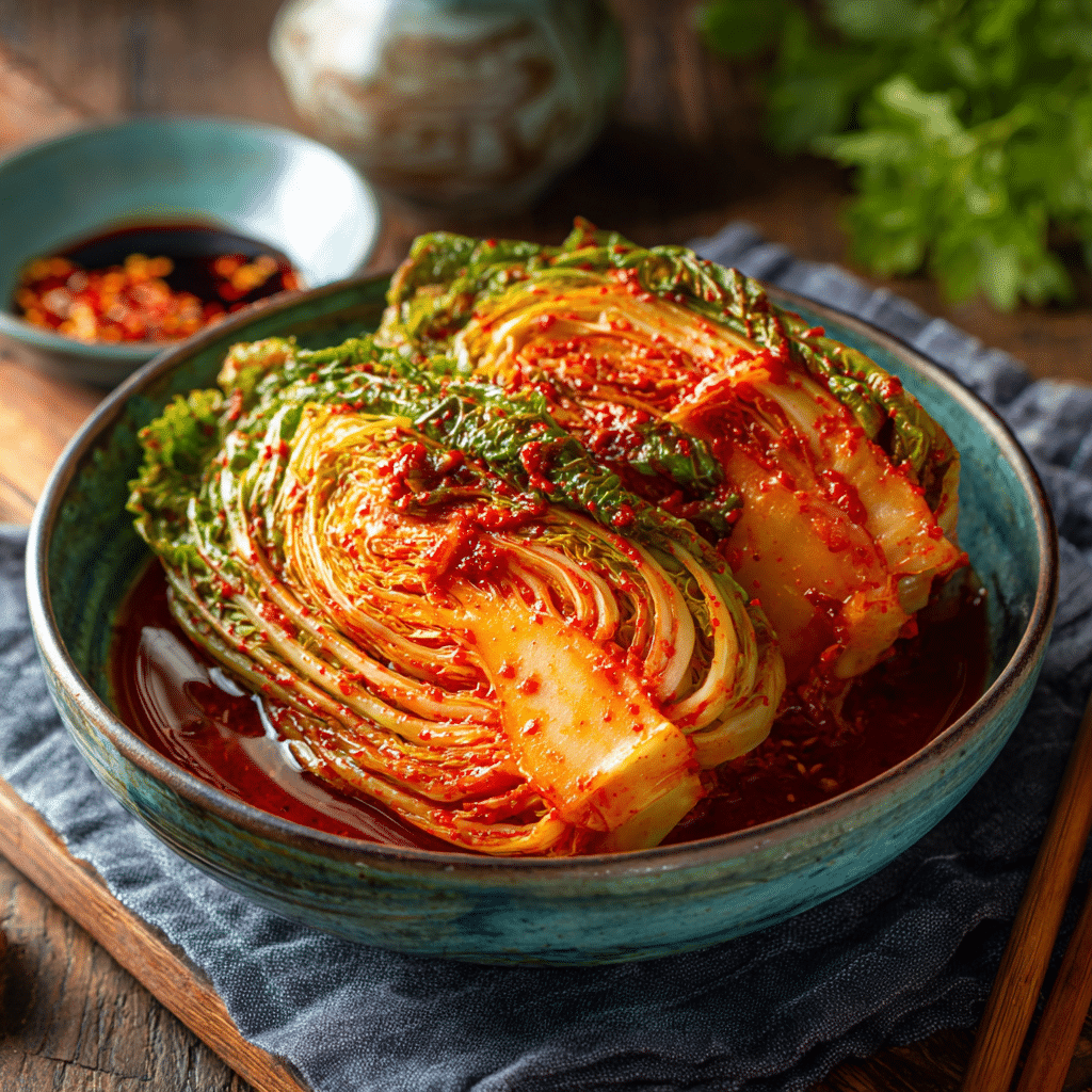 Kimchi (Napa Cabbage Kimchi) Recipe - Recipe Image