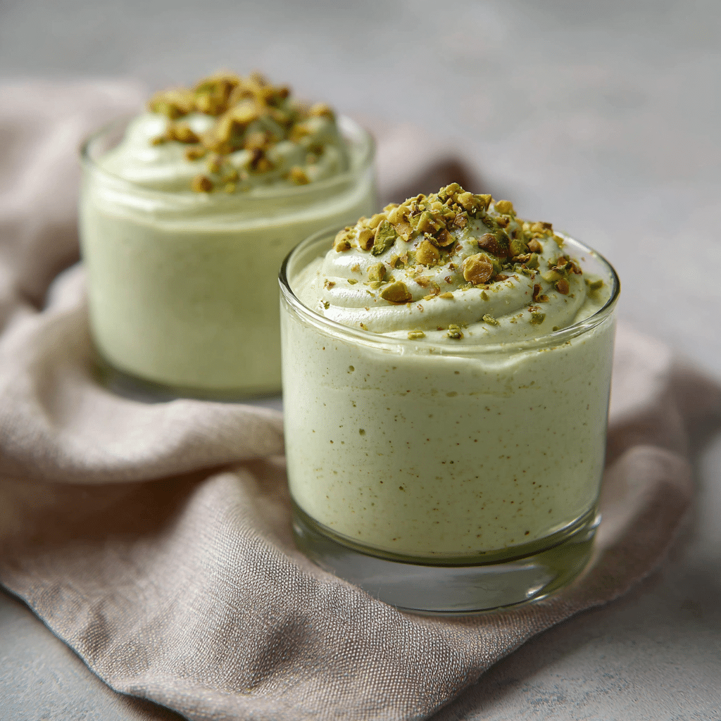 Pistachio Ricotta Cream Cups Recipe - Recipe Image