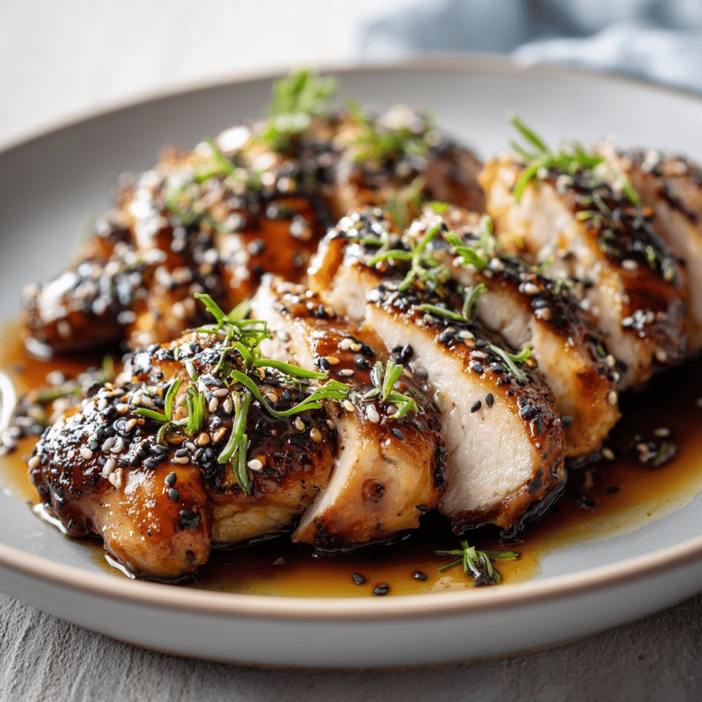 Air Fryer Ginger Soy Chicken (Light) Recipe - Recipe Image