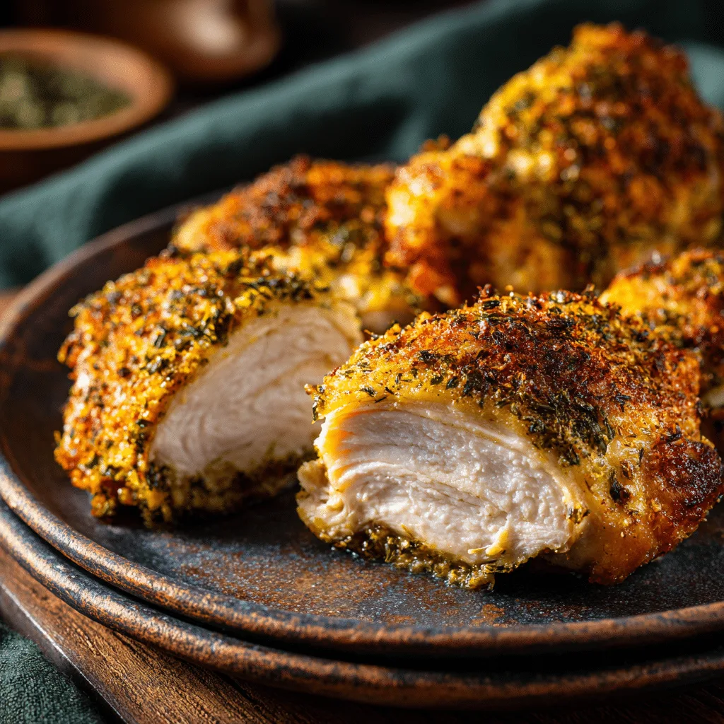 Air Fryer Herb Chicken Thighs (Skinless) Recipe - Recipe Image