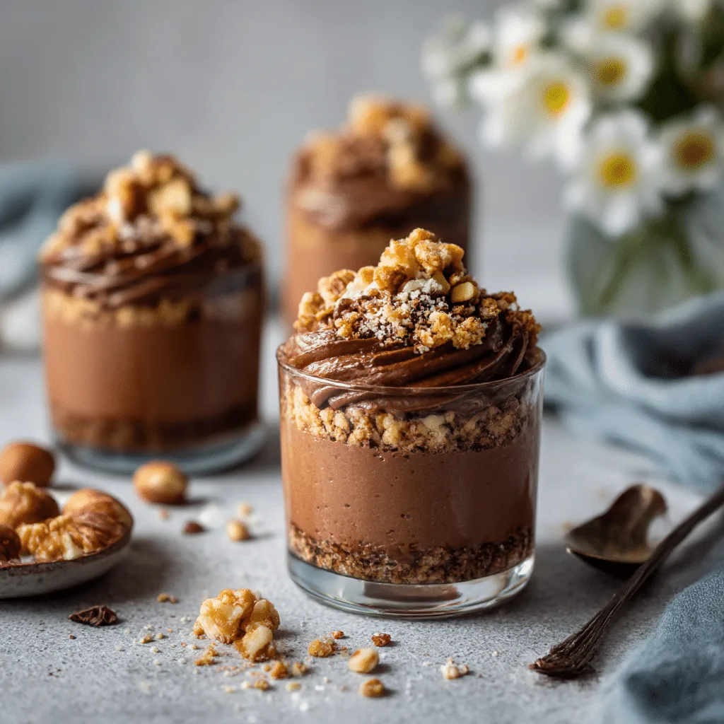 Nutella Crunch Dessert Cups Recipe - Recipe Image