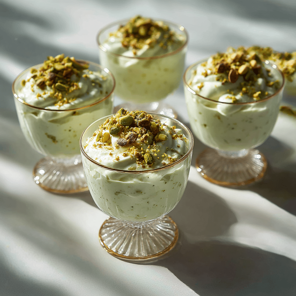 Pistachio Cream Dessert Cups Recipe - Recipe Image