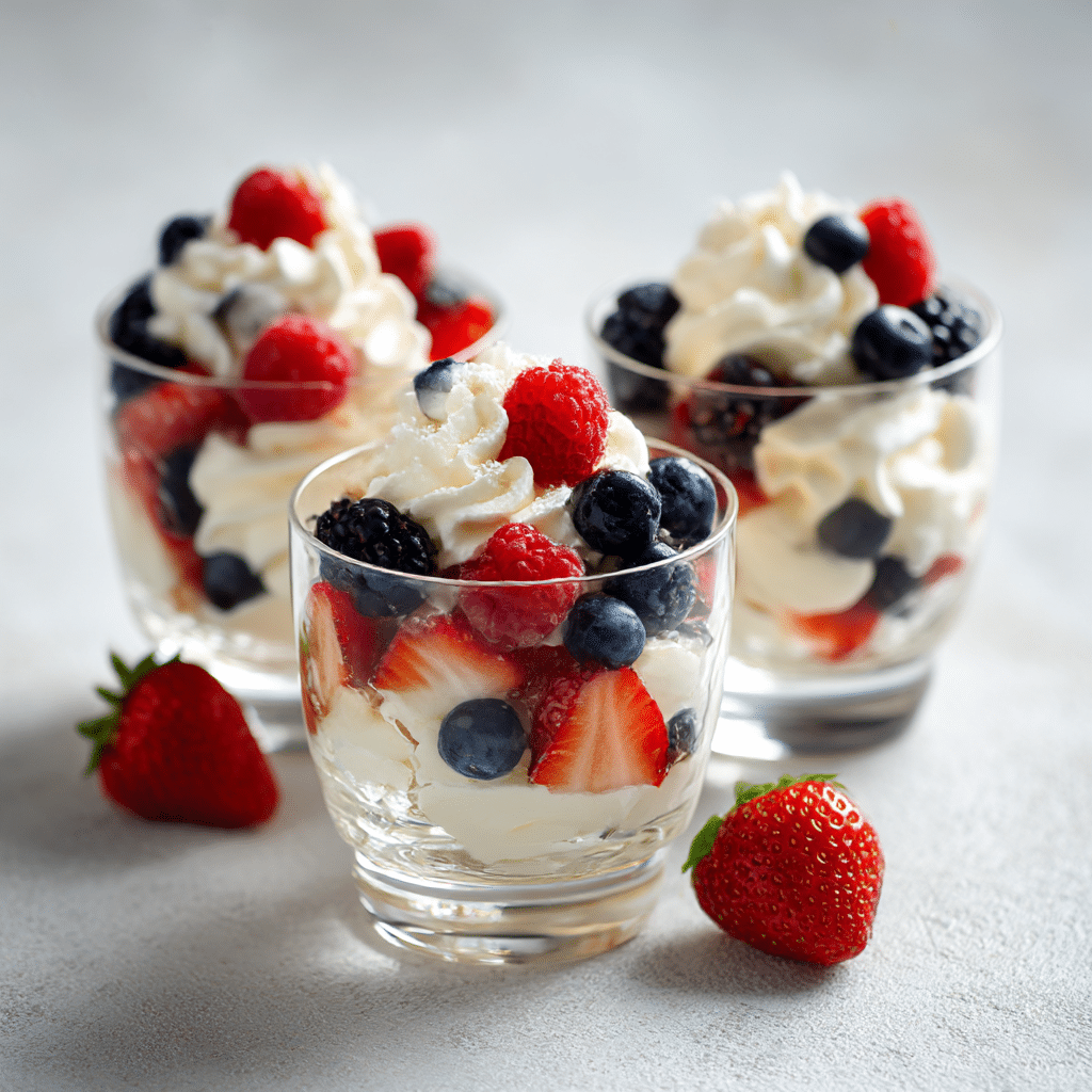Vanilla Berry Chantilly Cups Recipe - Recipe Image