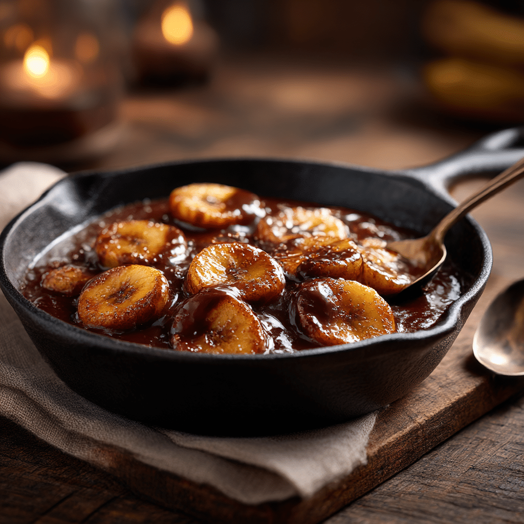 Chocolate Banana Skillet Recipe - Recipe Image