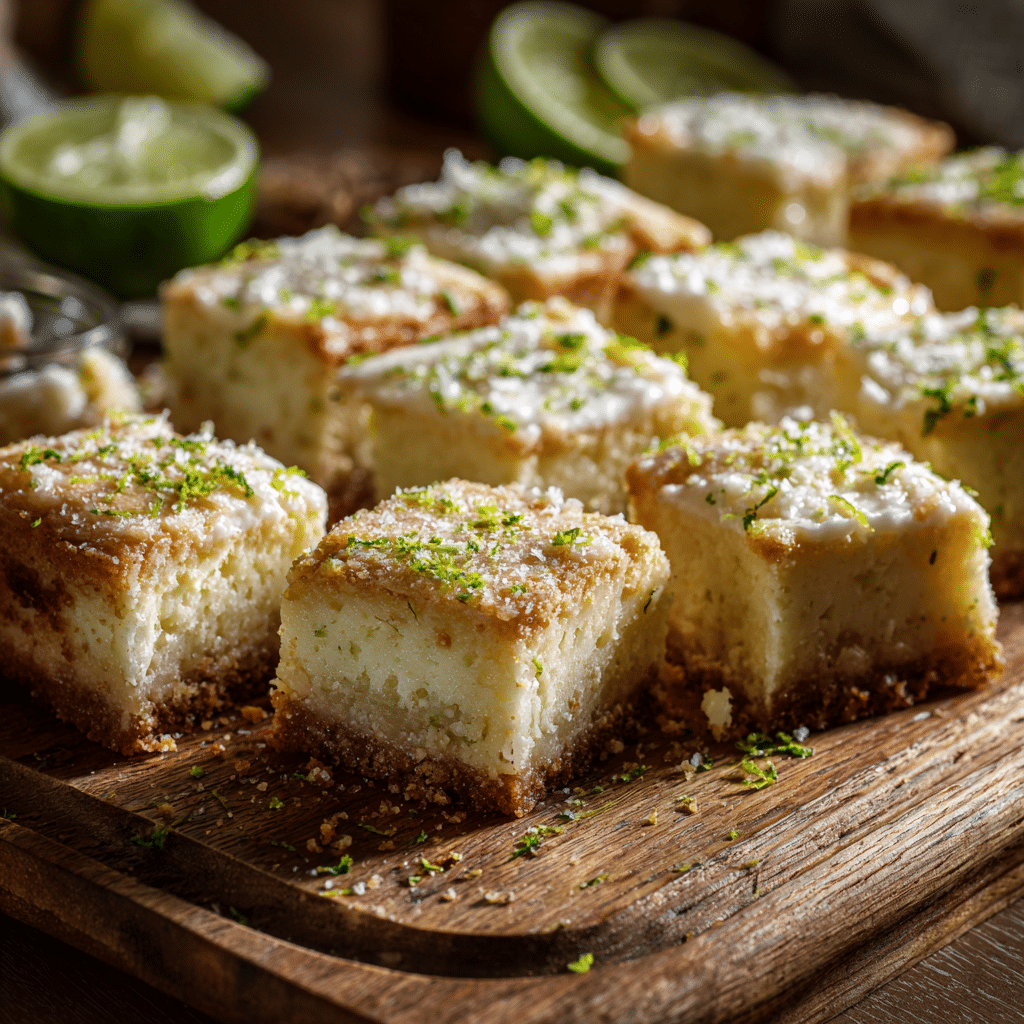 Key Lime Cookie Bars Recipe - Recipe Image