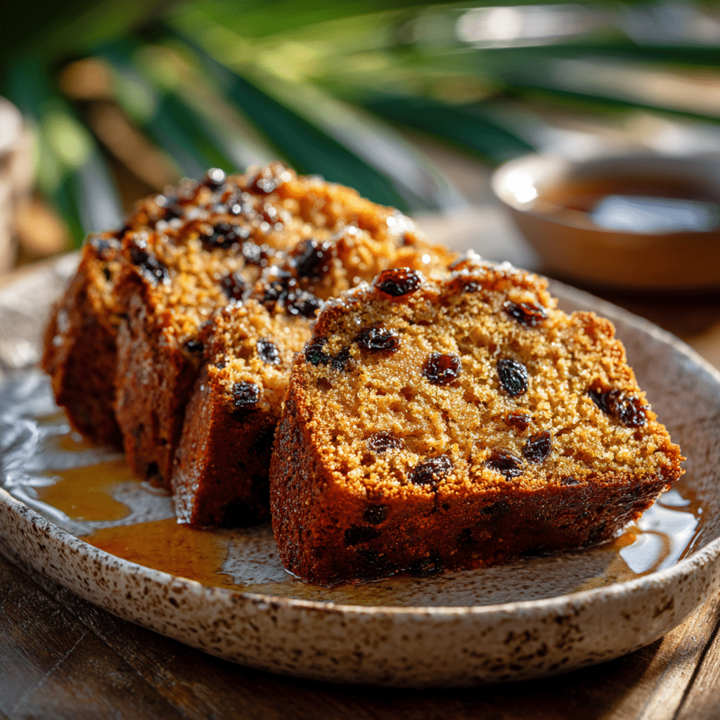 Jamaican Rum Raisin Cake Recipe - Recipe Image