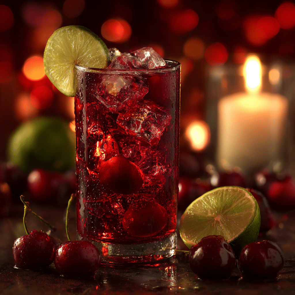 Cherry Lime Sparkler Recipe - Recipe Image