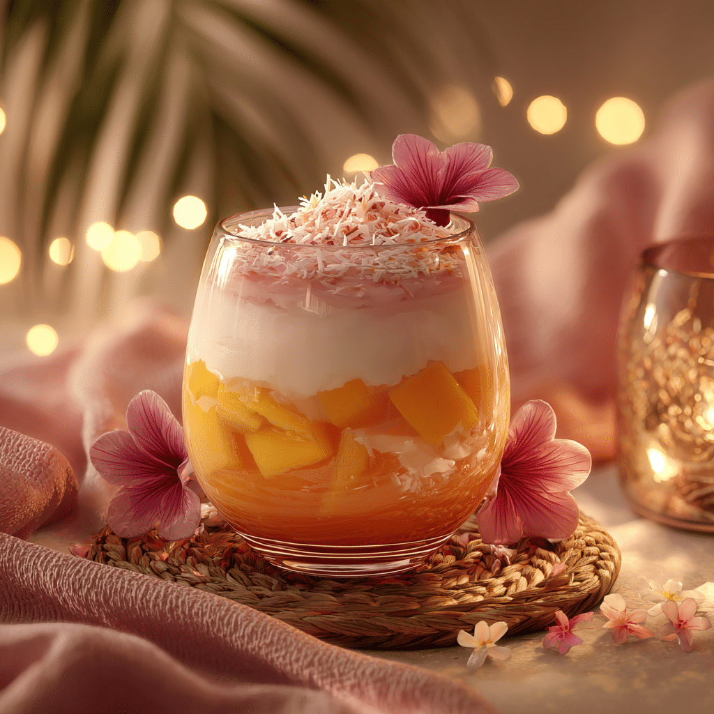 Coconut Mango Bliss Recipe - Recipe Image