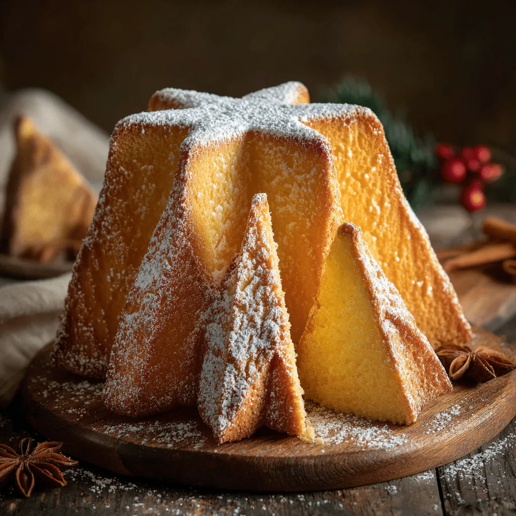 Pandoro: 9 Irresistibly Soft Bites of Holiday Joy Recipe - Recipe Image