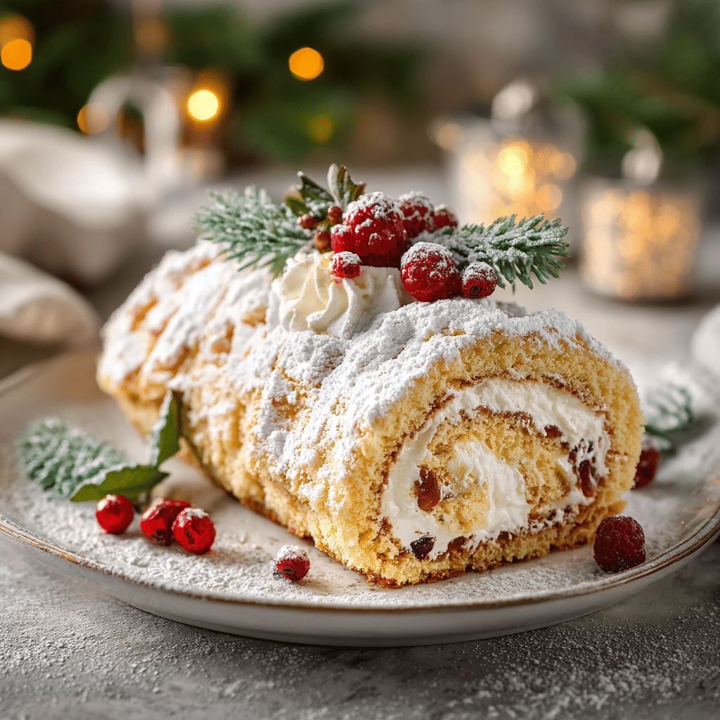 Christmas Roulade: 7 Steps to Holiday Delight Recipe - Recipe Image