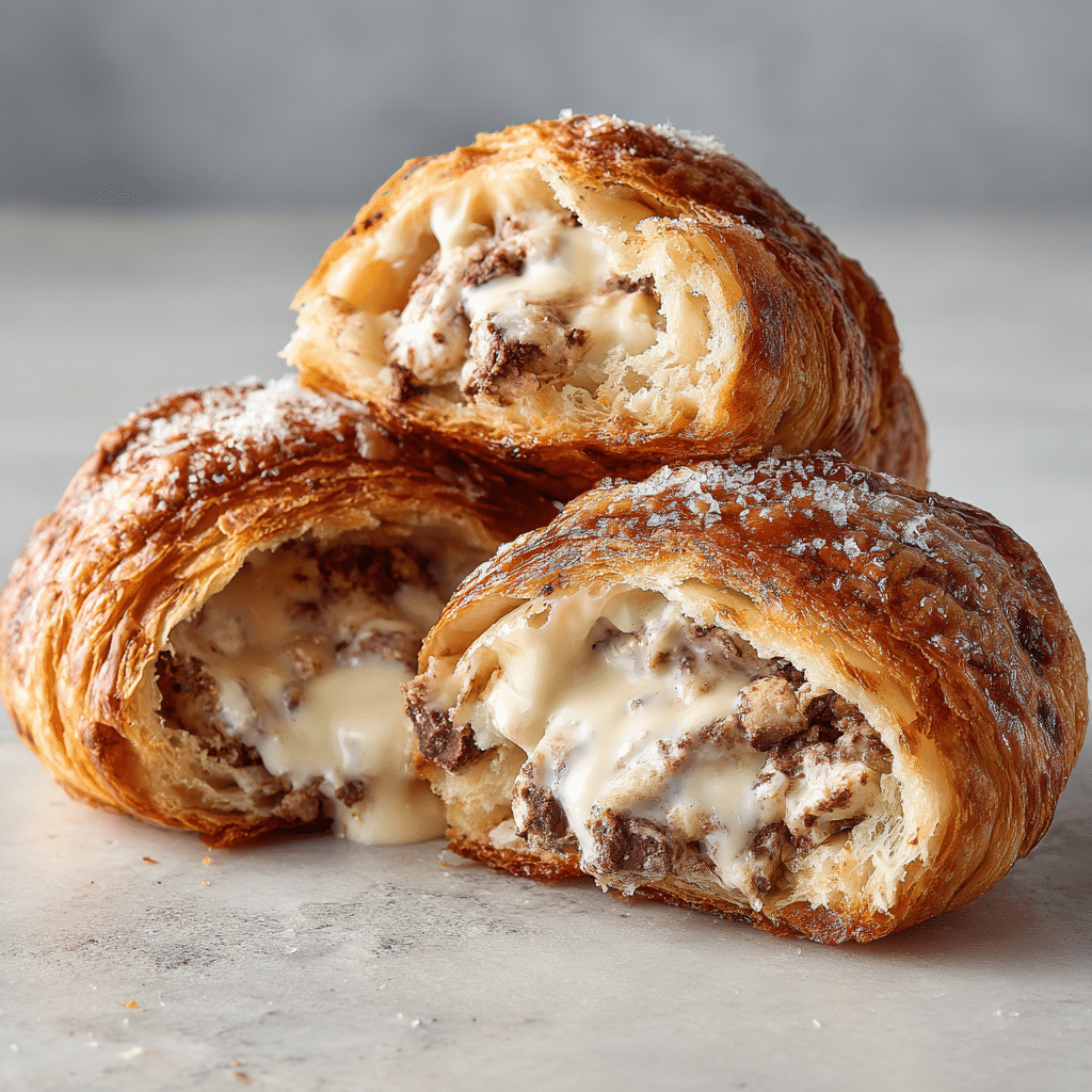 Savory Croissant Bread Pudding Cups Recipe - Recipe Image