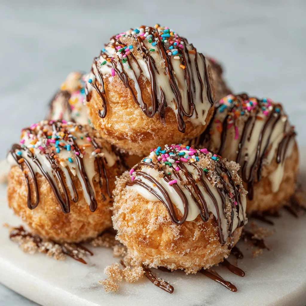 Croissant Cookie Dough Bombs Recipe - Recipe Image