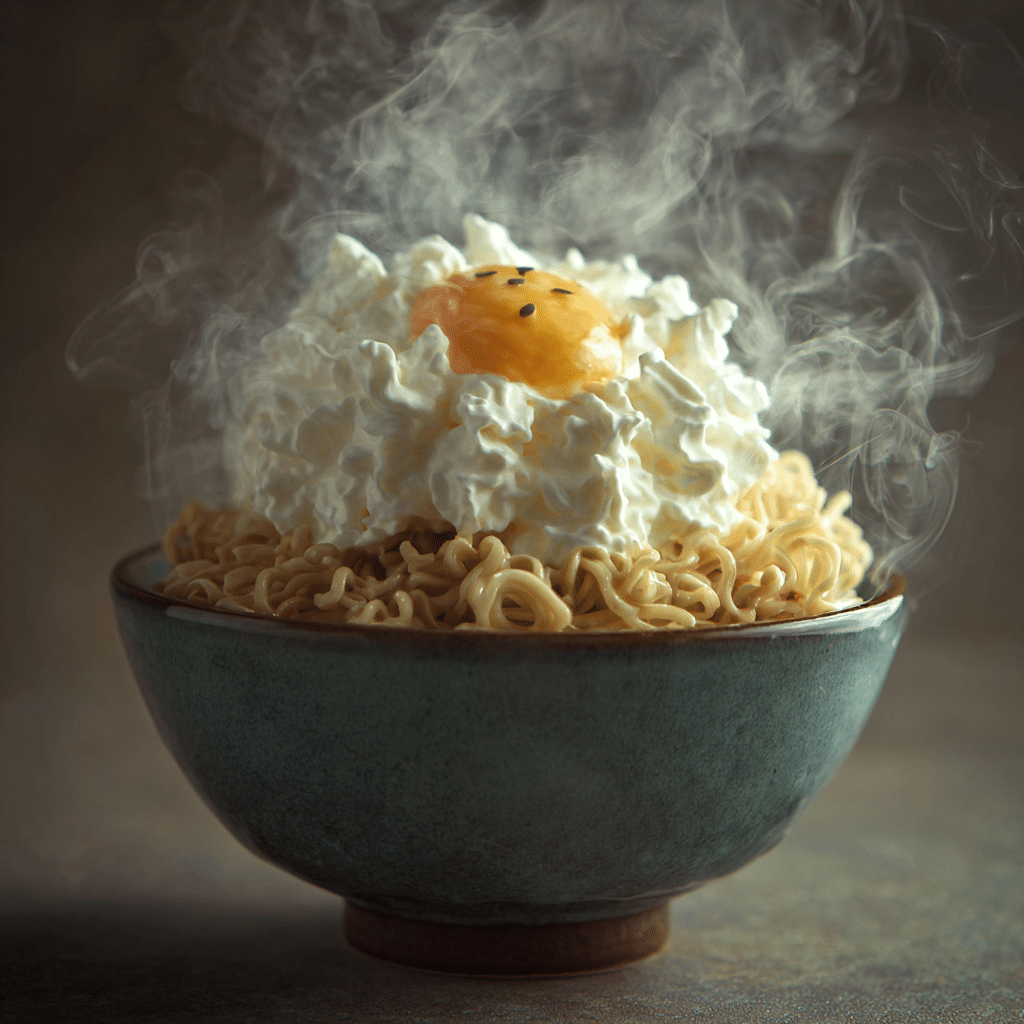 Cloud Egg Ramen Bowls Recipe - Recipe Image