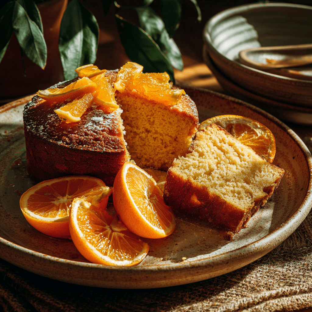 Orange Olive Oil Cake Recipe - Recipe Image