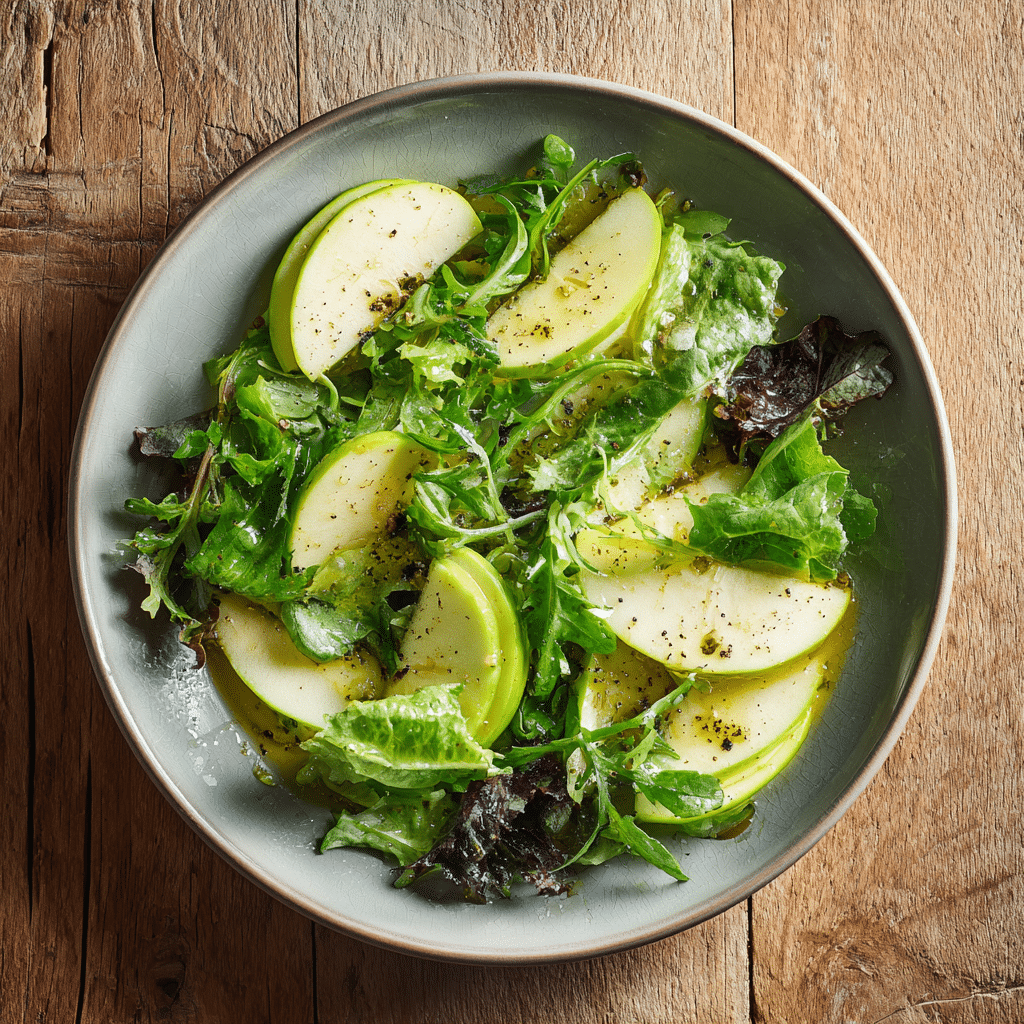 Simple Green Apple Crunch Salad Recipe - Recipe Image