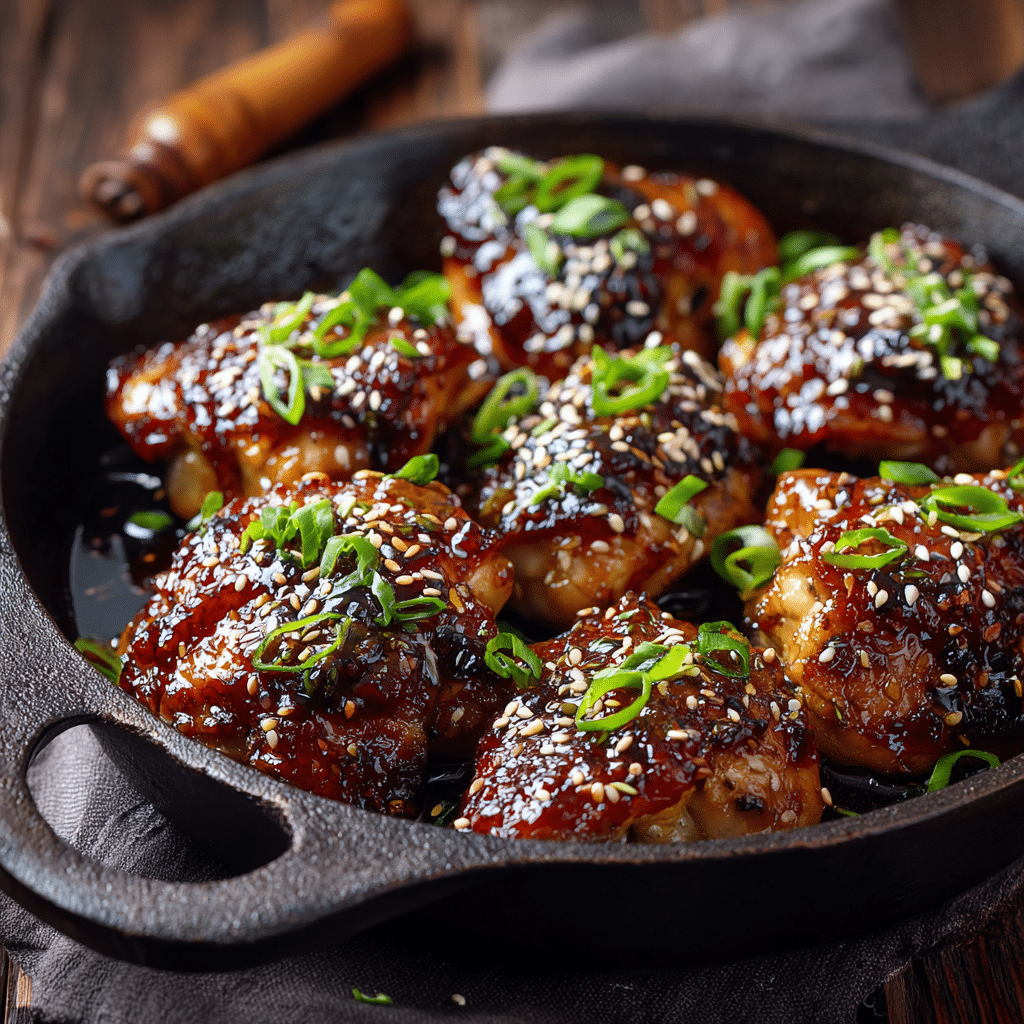 Simple Teriyaki Chicken Skillet Recipe - Recipe Image