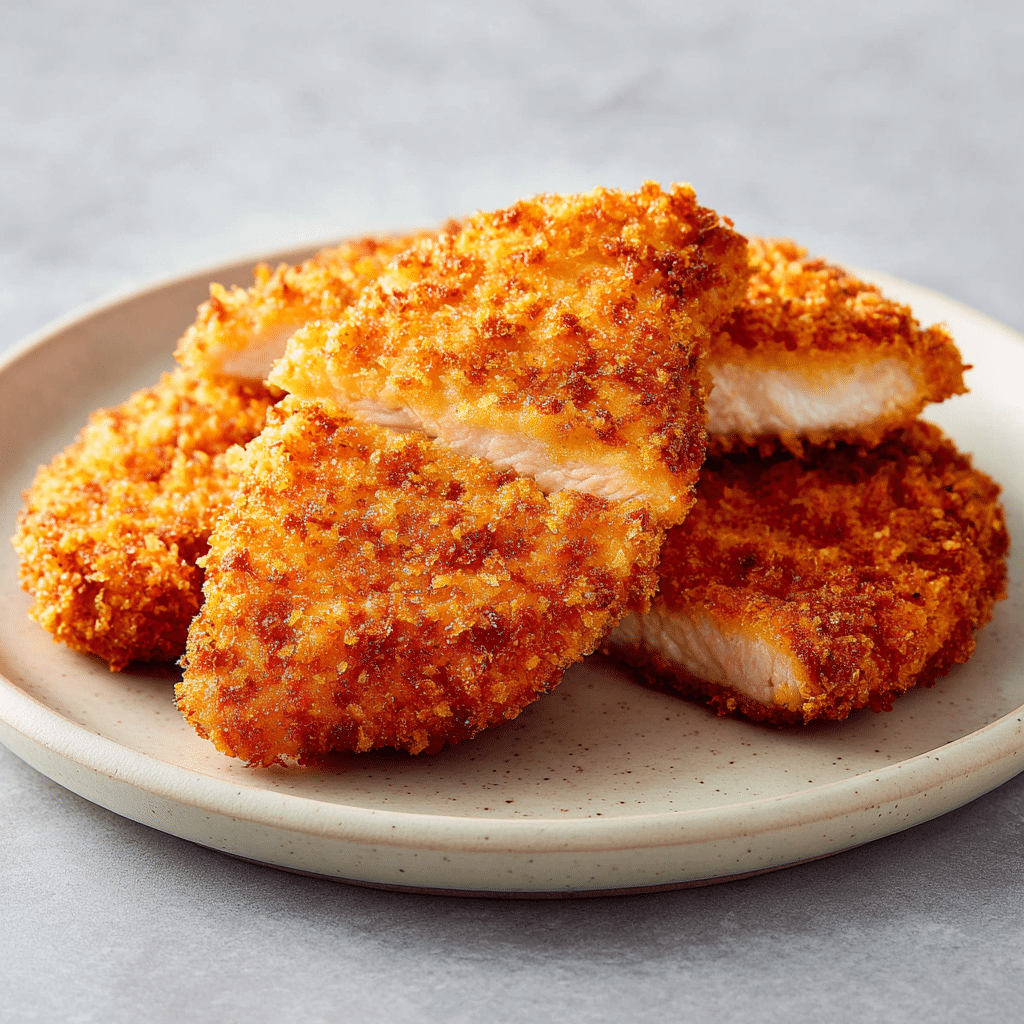 Simple Crispy Panko Chicken Recipe - Recipe Image