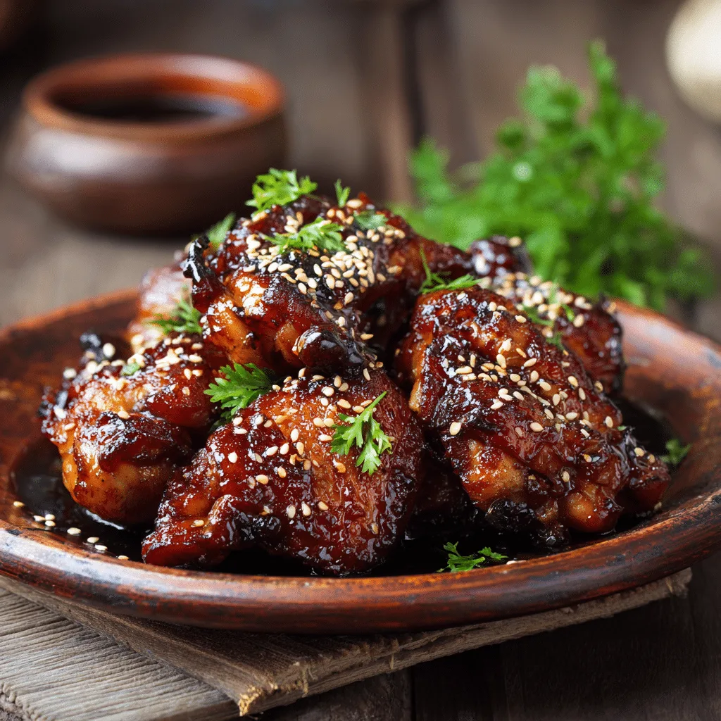 Simple Sweet Soy Chicken Recipe - Recipe Image