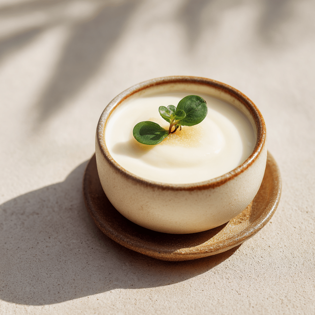 Ginger Milk Pudding Recipe - Recipe Image