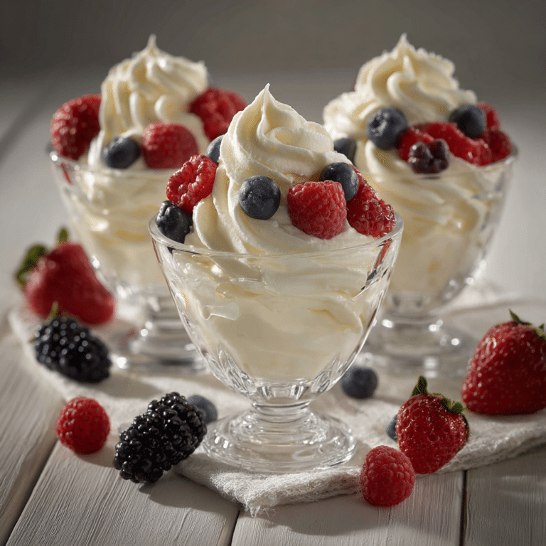 Vanilla Berry Soft Cream Recipe