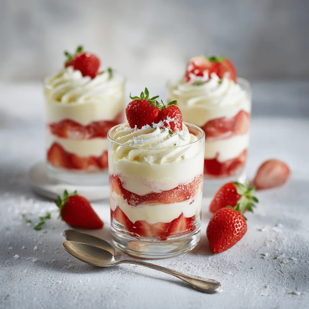 Strawberry Vanilla Chantilly Verrines Recipe - Recipe Image