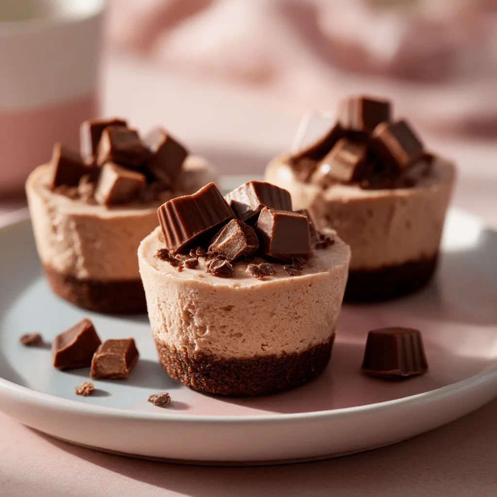Kinder Chocolate Cheesecake Cups Recipe - Recipe Image