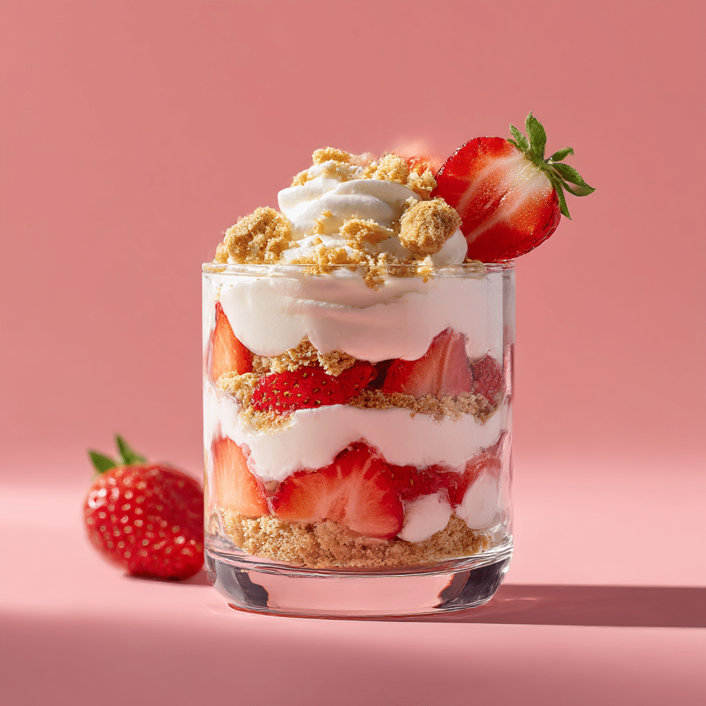 Strawberry Cream Crunch Recipe - Recipe Image