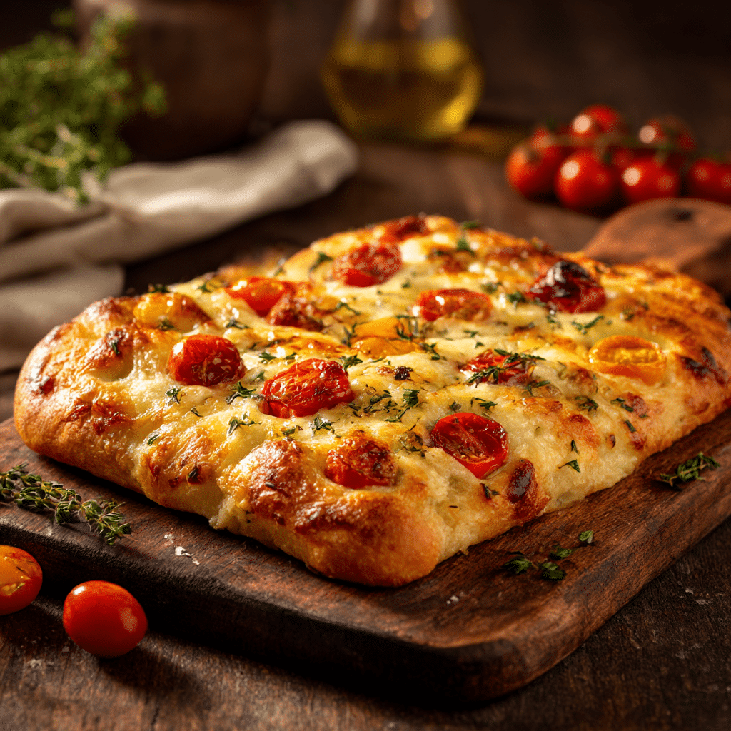 Easy Focaccia Pizza: An Incredible Ultimate Recipe - Recipe Image