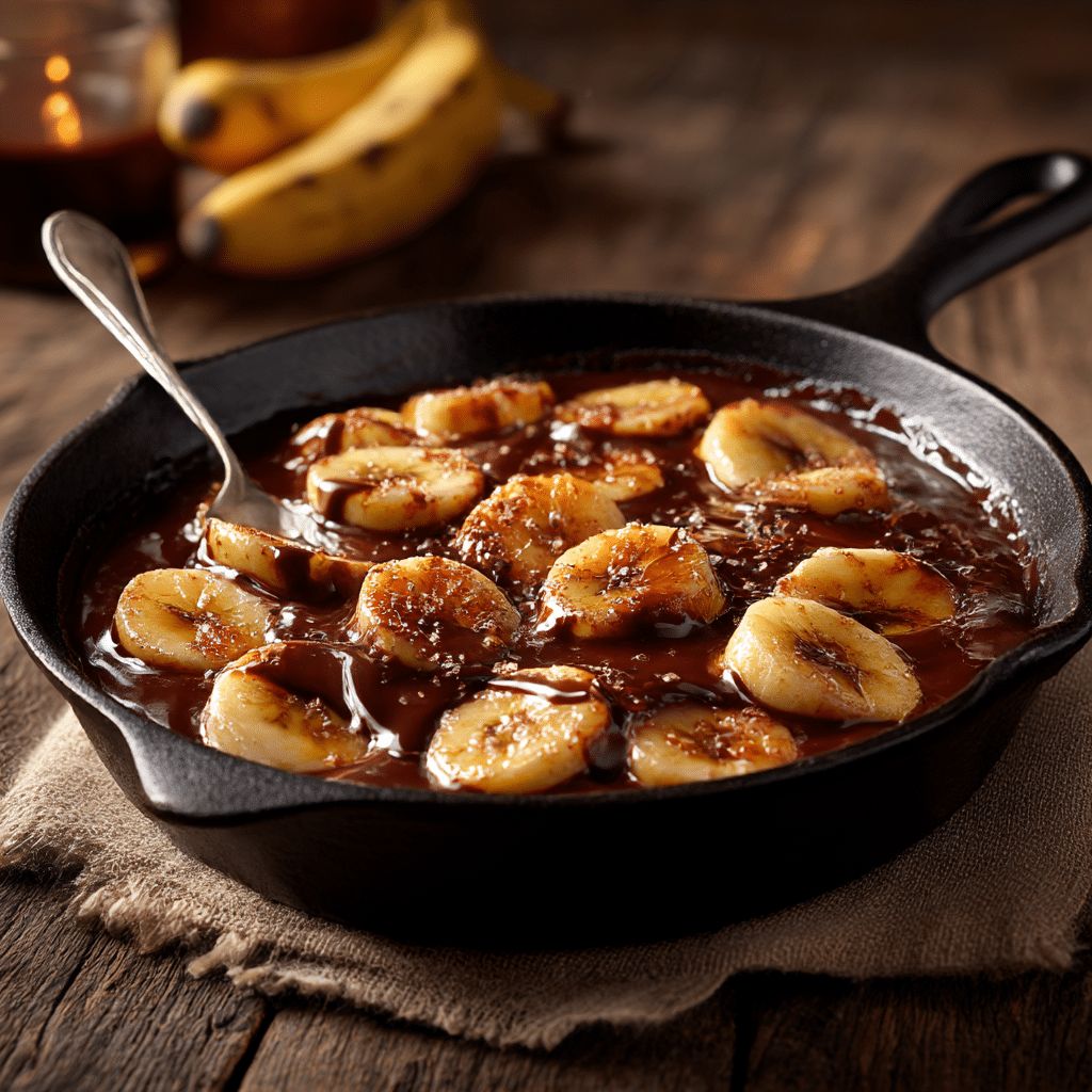Chocolate Banana Skillet Recipe - Recipe Image
