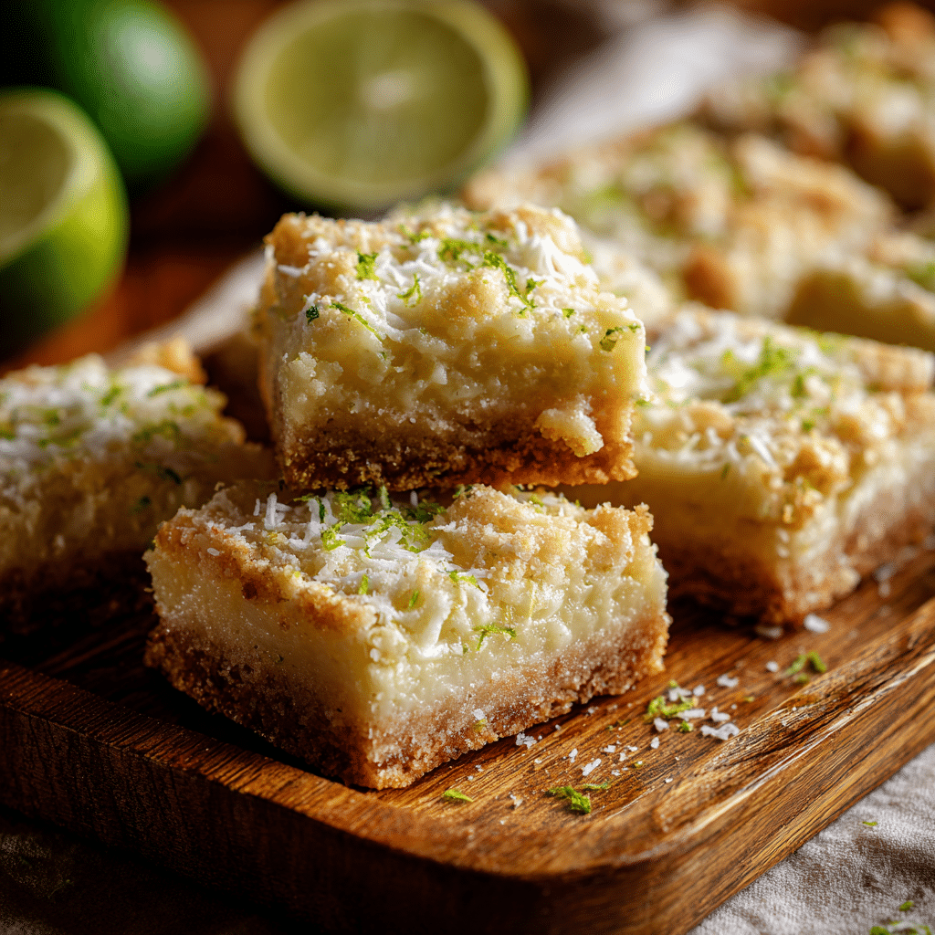 Key Lime Cookie Bars Recipe - Recipe Image