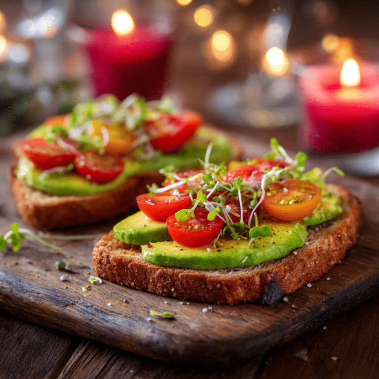 Heart Toasts with Avocado & Tomato: Fresh Love Bites Recipe