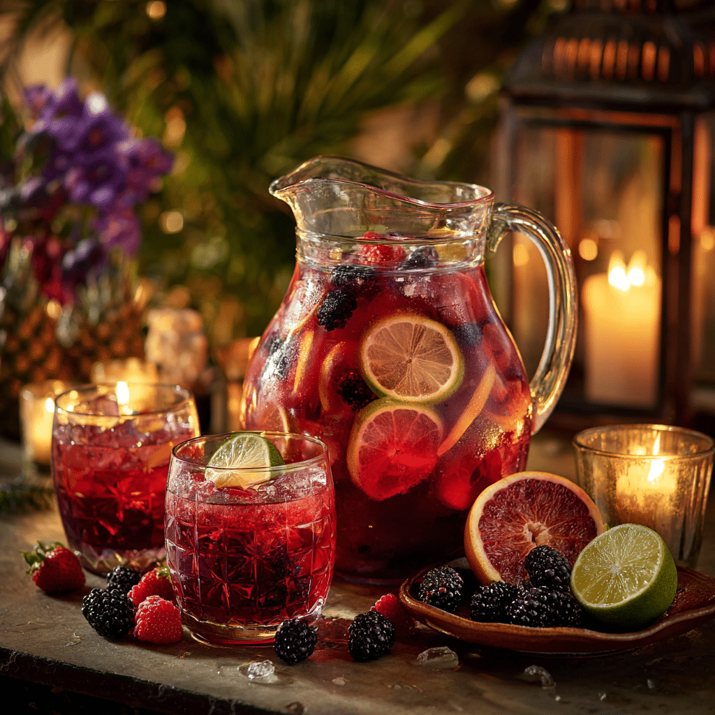 Tropical Berry Punch Recipe - Recipe Image