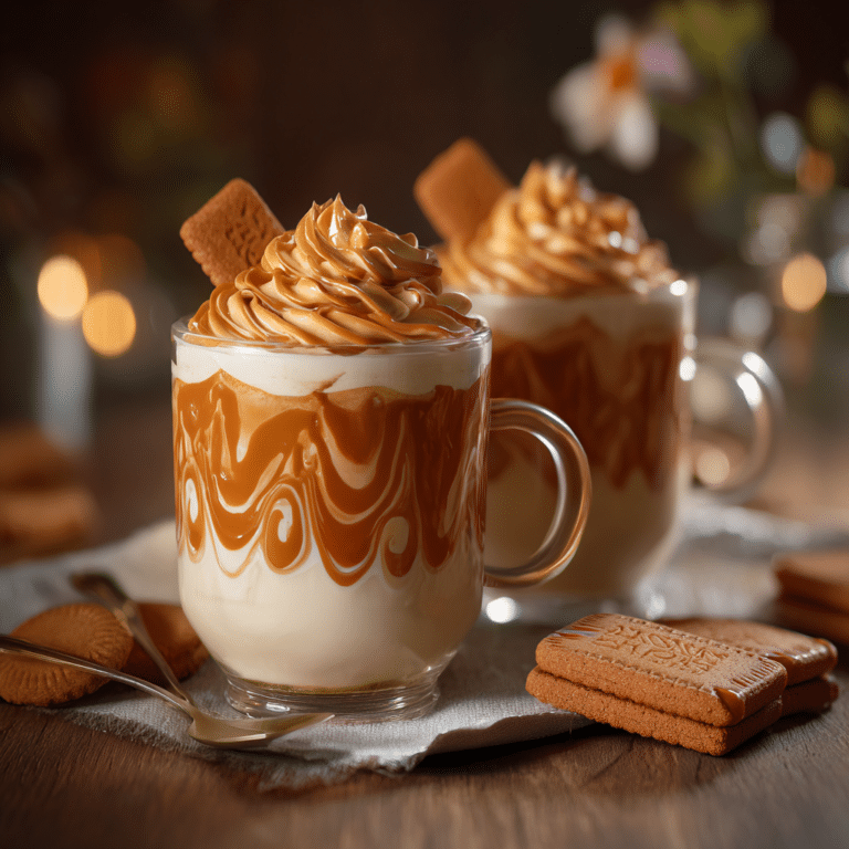 Lotus Vanilla Cream Cups Recipe