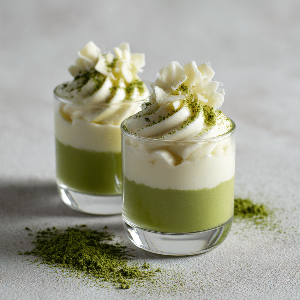 Matcha White Chocolate Mini Cups Recipe - Recipe Image