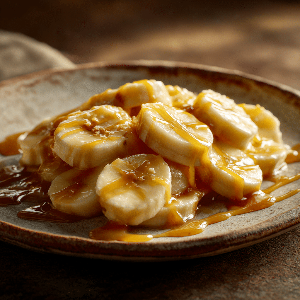 Vanilla Caramel Bananas Recipe - Recipe Image