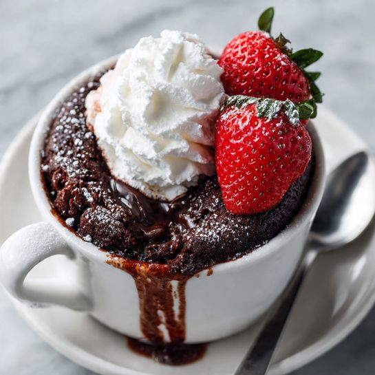 Dark Chocolate Lava Mug Cake: Quick Indulgent Dessert Recipe