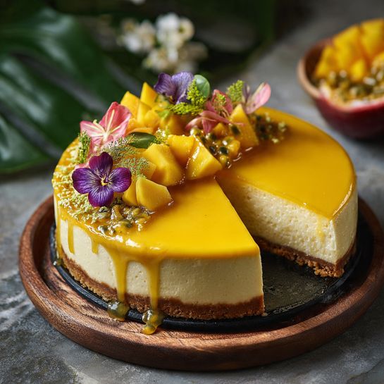 Mango Sticky Rice Cheesecake: Tropical Creamy Fusion Recipe