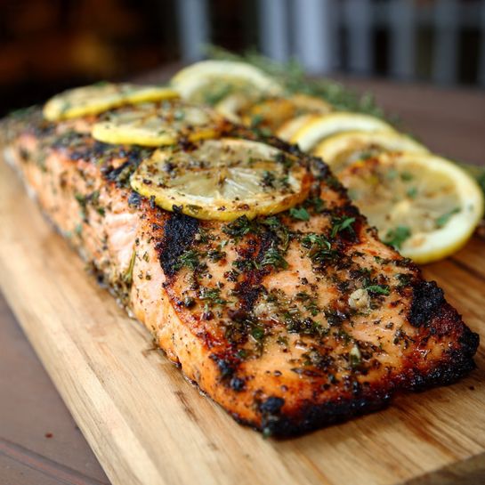 Lemon Herb Grilled Salmon: Zesty Healthy Main Recipe