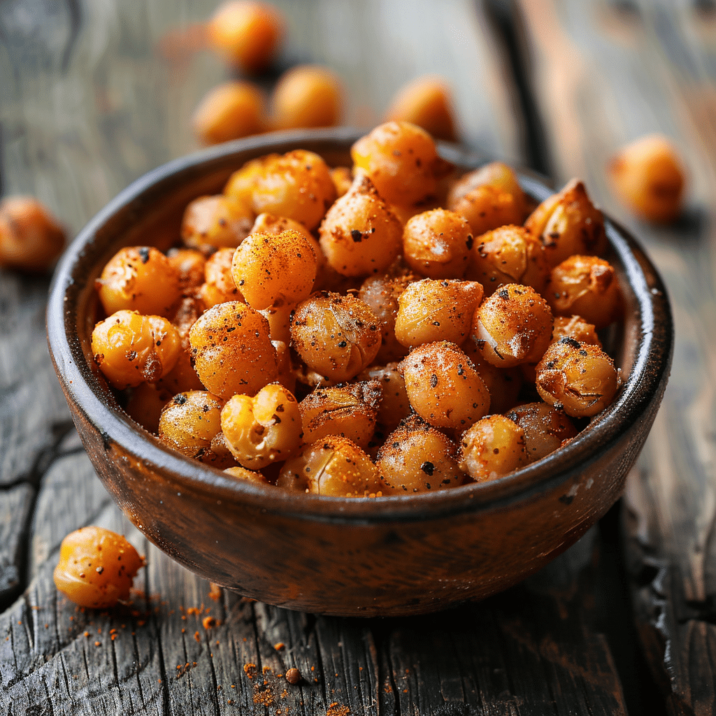 Smoky Paprika Roasted Chickpeas Recipe