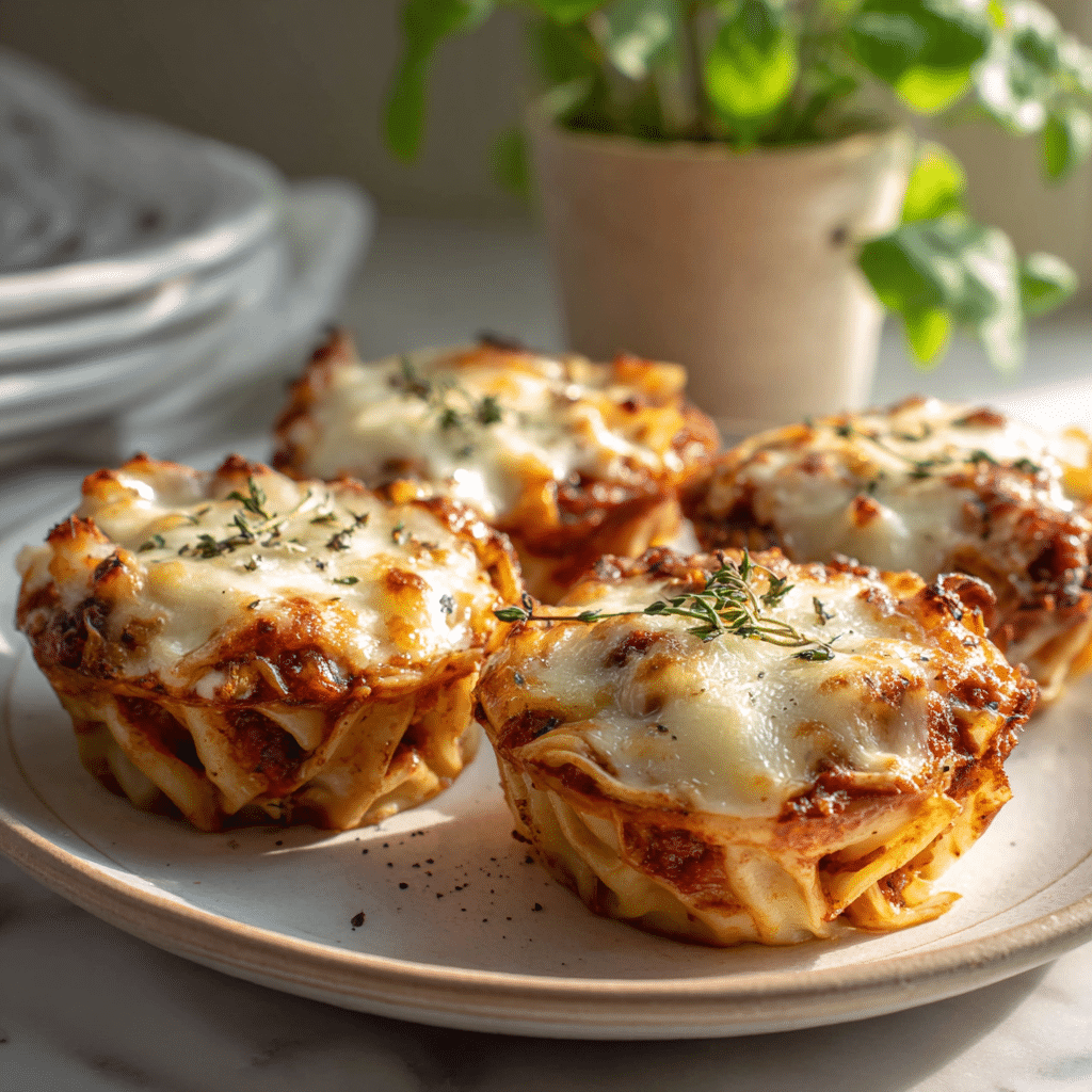 Lasagna Cups Recipe - Recipe Image