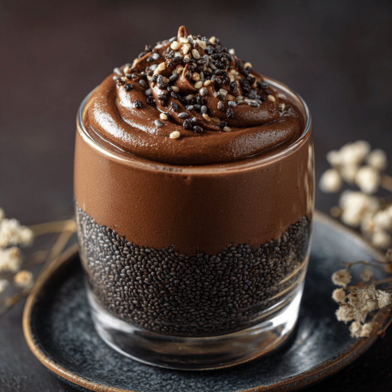 Chocolate Black Sesame Parfait: Elegant Contrast Recipe