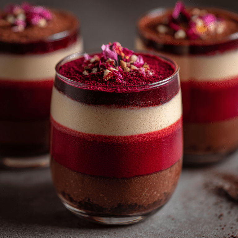 Beetroot Almond Chocolate Mousse: Red Velvet Twist Recipe