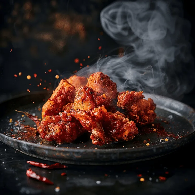 Extreme Ghost Pepper Chicken Bites: No Turning Back Recipe