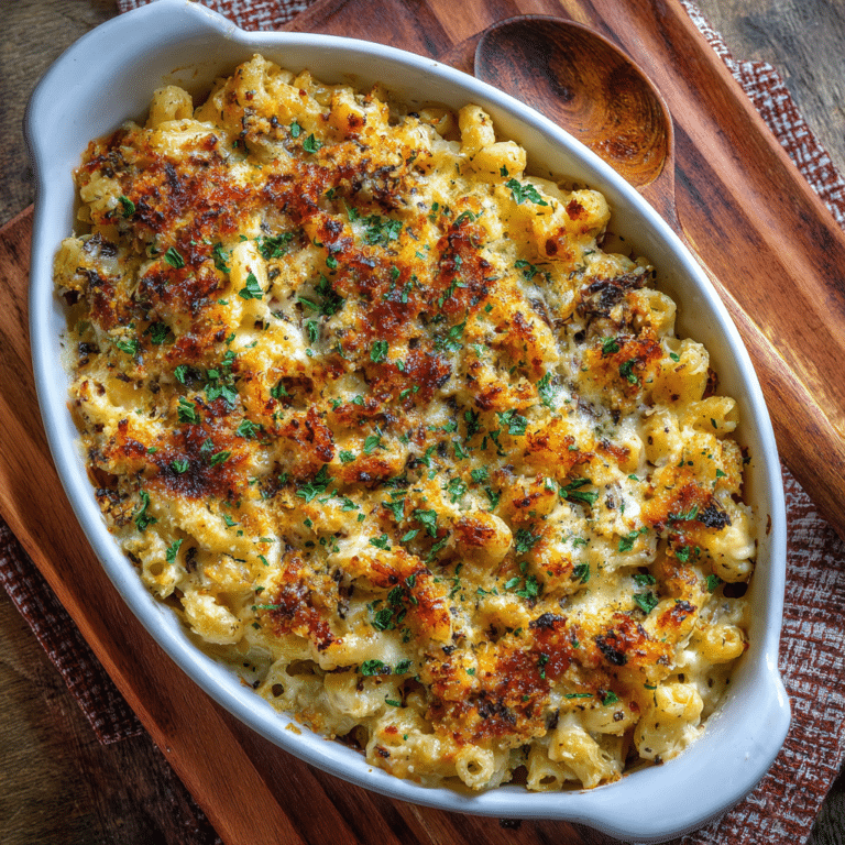 Truffle Mac & Cheese Bake Recipe