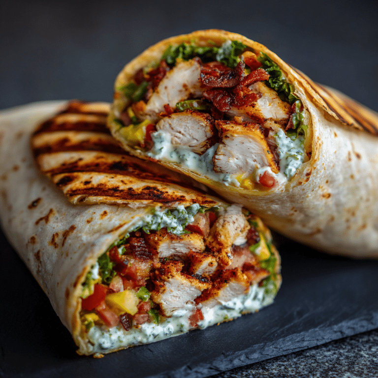 Chicken Shawarma Wrap Recipe